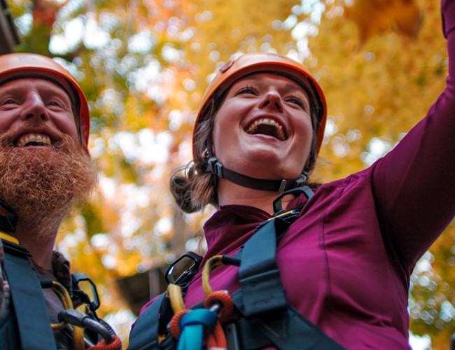 Exploring Cascade Falls in Osceola