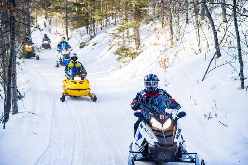 snowmobiling