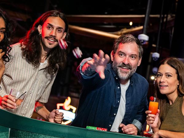 199 Man Throws Dice Playing Craps