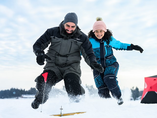 Spend the Day Ice Fishing in Green Bay