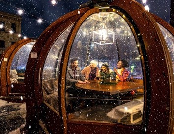 7 Spots Offering Cozy Igloo & Greenhouse Dining This Winter